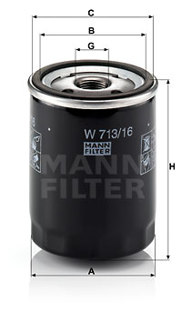 Oil Filter W 713/16