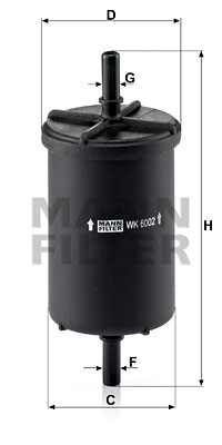 Fuel Filter WK 6002