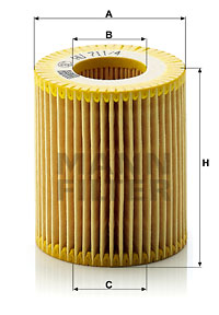 Oil Filter HU 711/4 x
