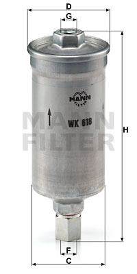 Fuel Filter WK 618
